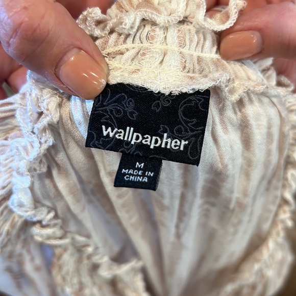 WALLPAPHER top, #1351 size medium - Picture 7 of 7